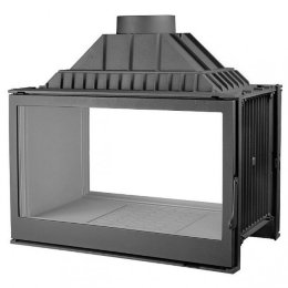 Каминная топка Liseo LCI 9 GDF (двусторонняя) (L9 DF)